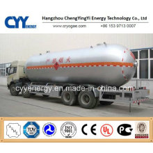 Chine LNG Liquide à oxygène à l&#39;azote Argon Dioxyde de carbone Semi-remorque voiture
